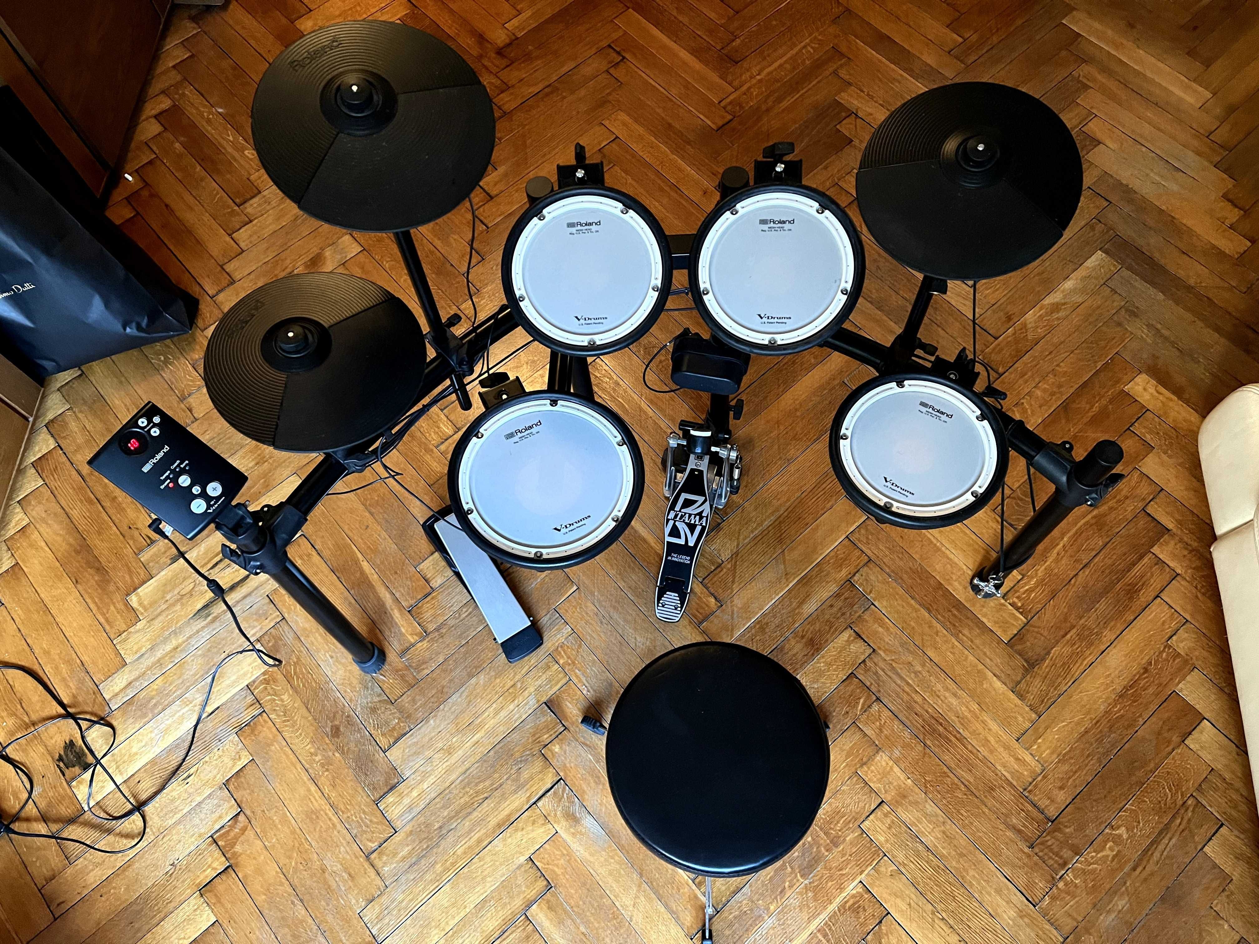 Perkusja Elektryczna Roland TD-1DMK + krzesełko