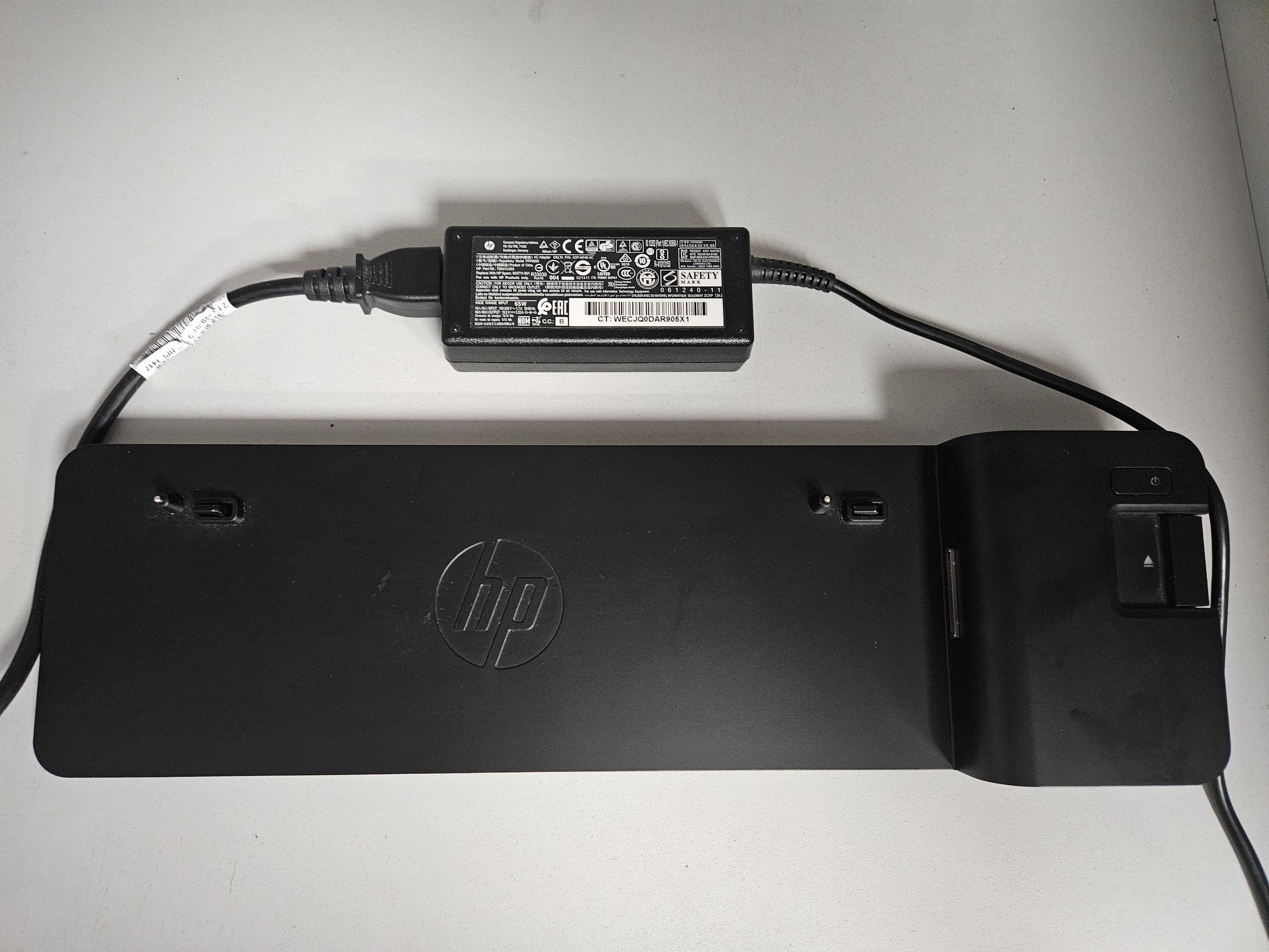 Stacja/replikator HP UltraSlim Dock 2013 + zasilacz HP