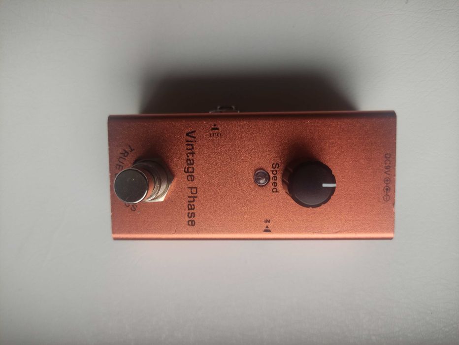 Efekt gitarowy VINTAGE PHASE phaser, kostka, efekt do gitary OKAZJA
