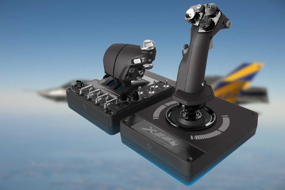 Joystick z przepustnicą  LOGITECH G X56 HOTAS CZARNY + GRATIS