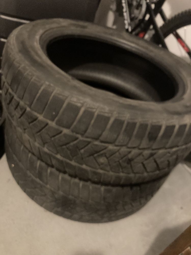 2 opony zimowe  Dunlop 235/55 R17