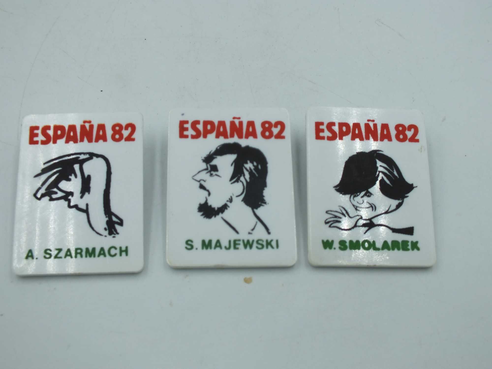 Mistrzostwa Świata ESPANIA 82 znaczki Szarmach Majewski , Smolarek