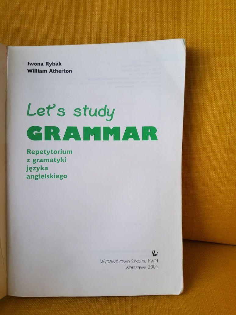 Lets study Grammar Repetytorium z gramatyki języka angielskiego PWN