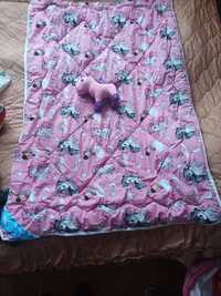 Детское одеяло с единорогами# дитяча ковдра з единорогами