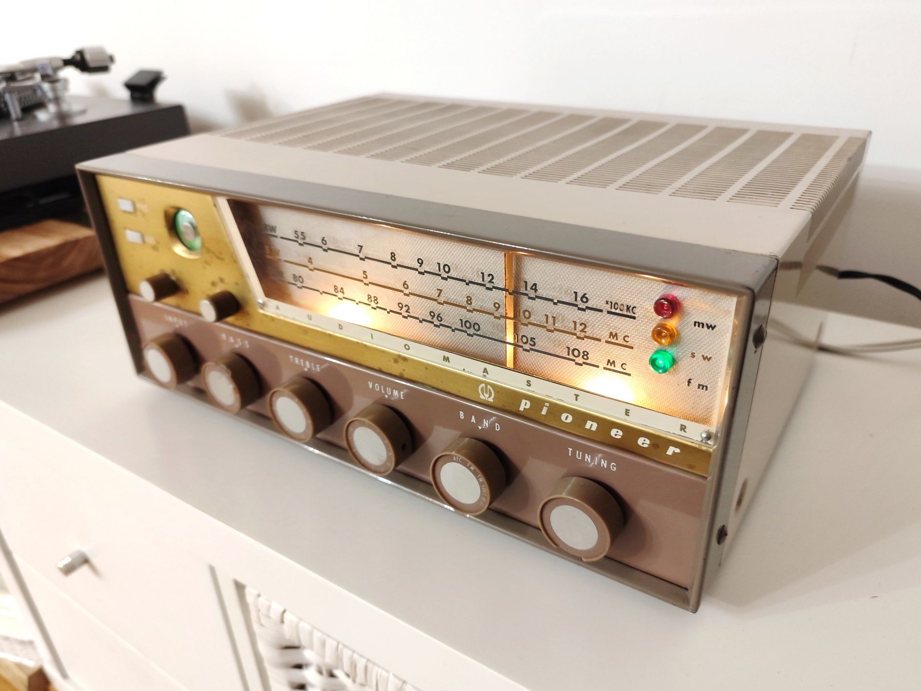 Pioneer FM-R301 Receptor a válvulas - 1958