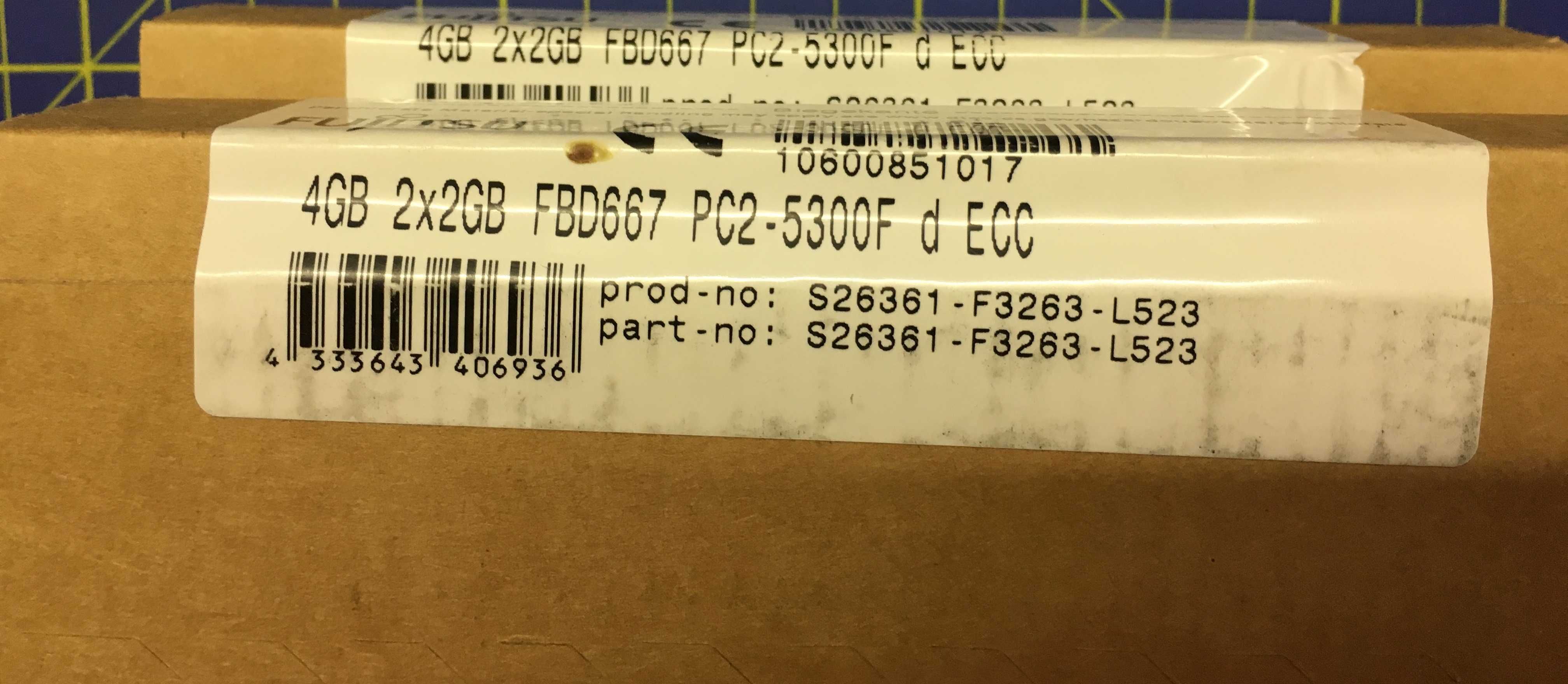 Pamięć Hynix 2x2GB PC2-5300F DDR2 - dwa komplety
