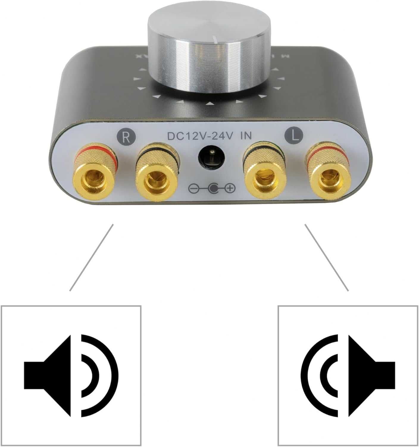 Mini wzmacniacz HiFi 100 W McGrey MAMP-250BT