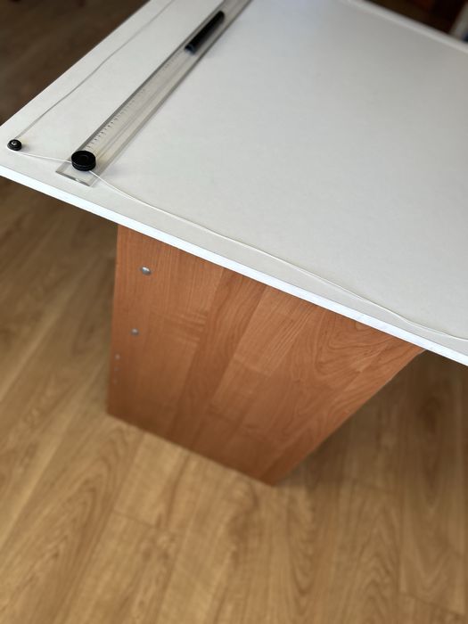 Deska kreślarska używana oddam B1 ZA DARMO biały złoty dąb okazja!