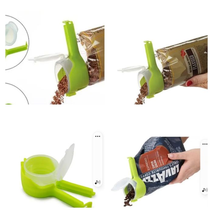 Зажим для пакетів  60 грн