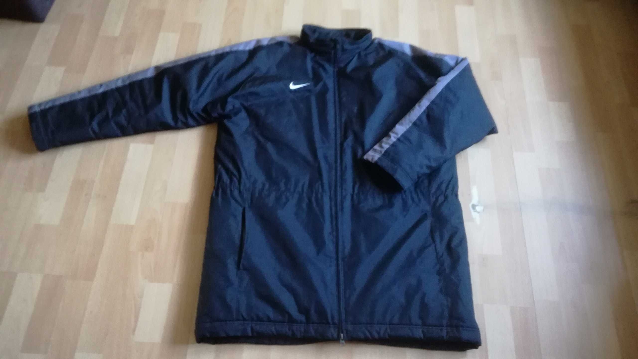 Męska zimowa długa kurtka NIKE TEAM JACKET r.XL stan bardzo dobry