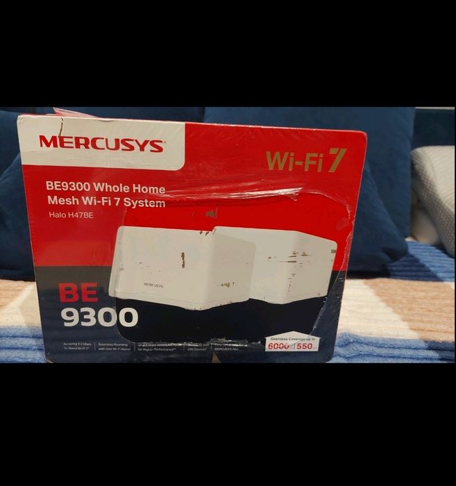 Mercusys Halo H47BE (2-pack) — це система Mesh Wi-Fi 7