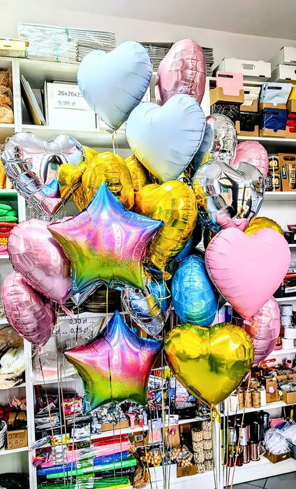Balony na hel bajkowe serca