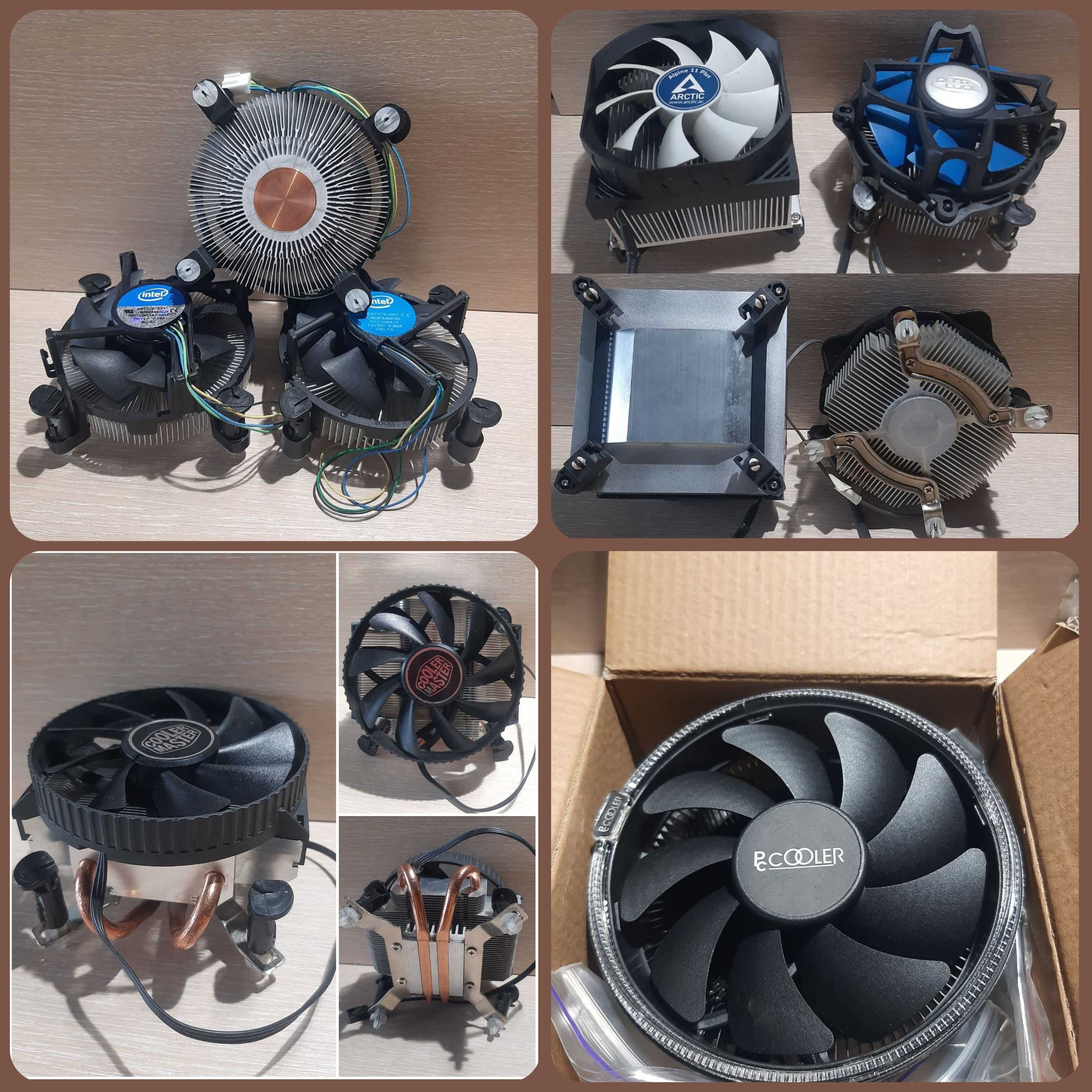 Системи охолодження на 115х/775/AMD, Cooler Master, Deepcool, Arctic