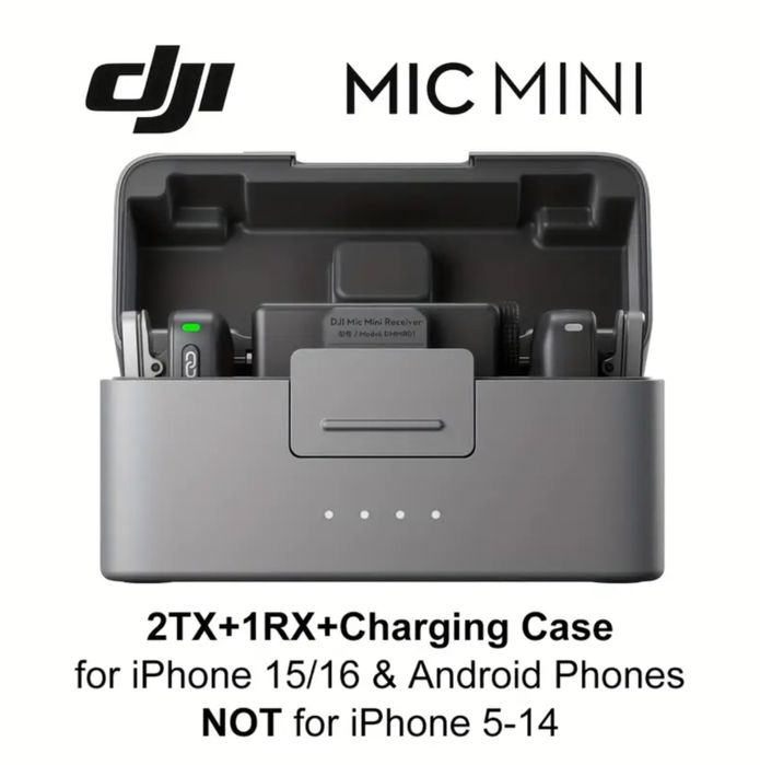 Футляр DJI Mic Mini 2 з 2TX та 1RX + ПОДАРУНОК
