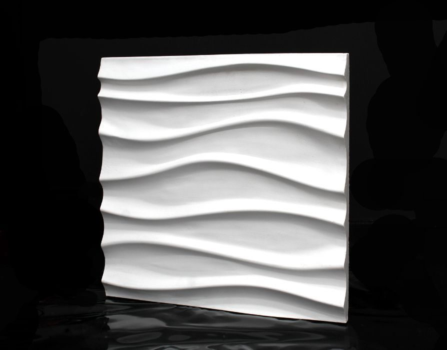 Gipsowe panele ścienne 3D - Walc