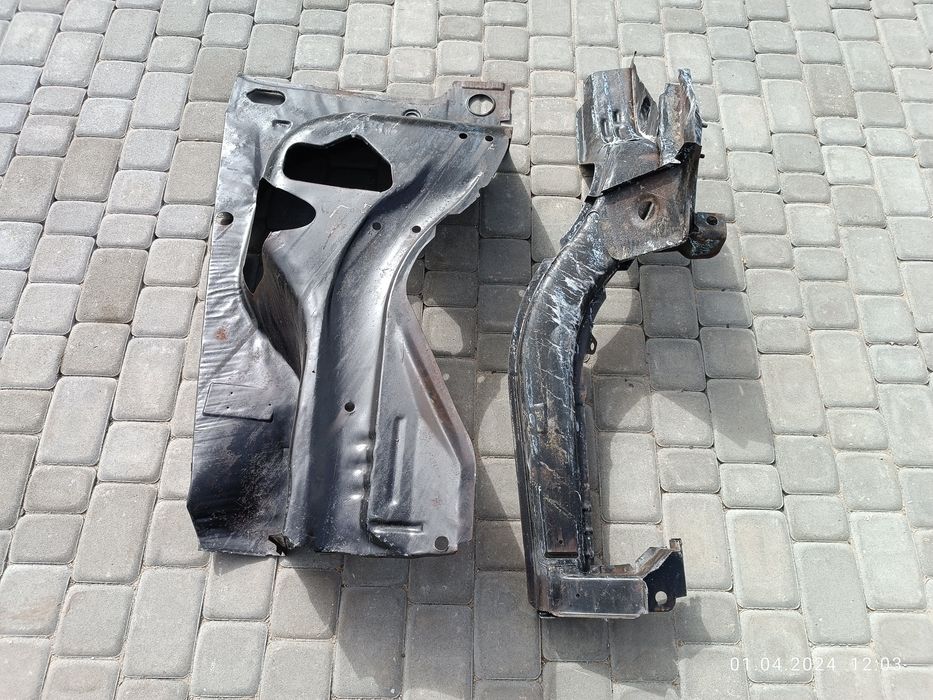 Лонжерон + бризговик правий ваз 08-15