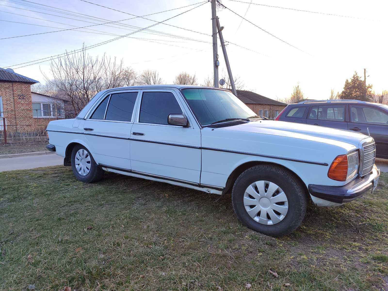 Mercedes-Benz W123 "Білий дракон!"