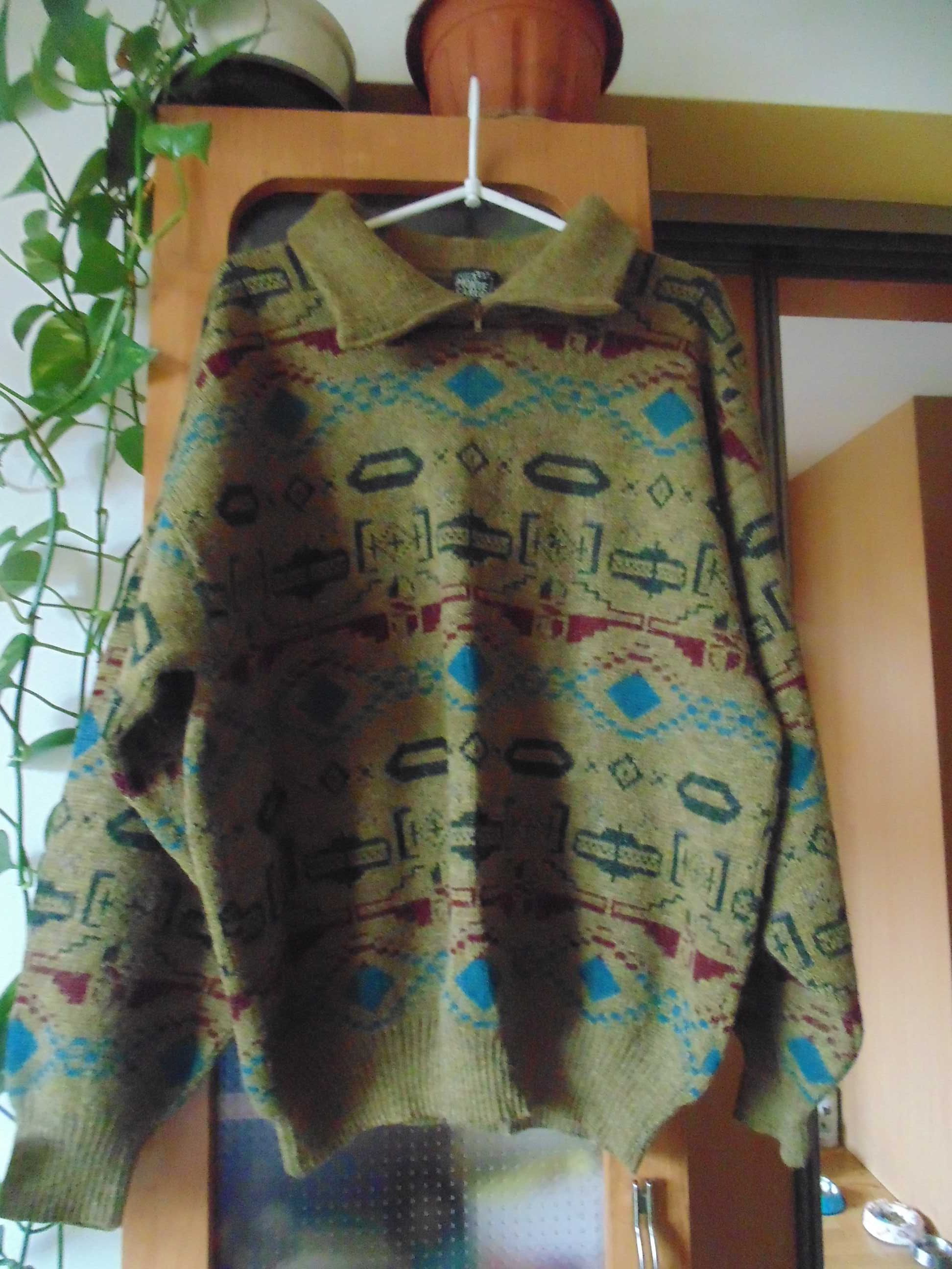 Monte Carlo, sweter vintage size 50, alpaca/wool/acrylic