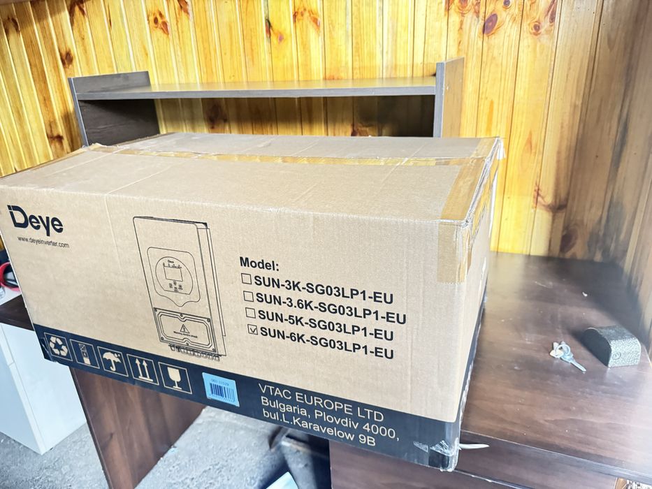 Гібридний інвертор SUN-06K-SG03LP1-EU Deye
