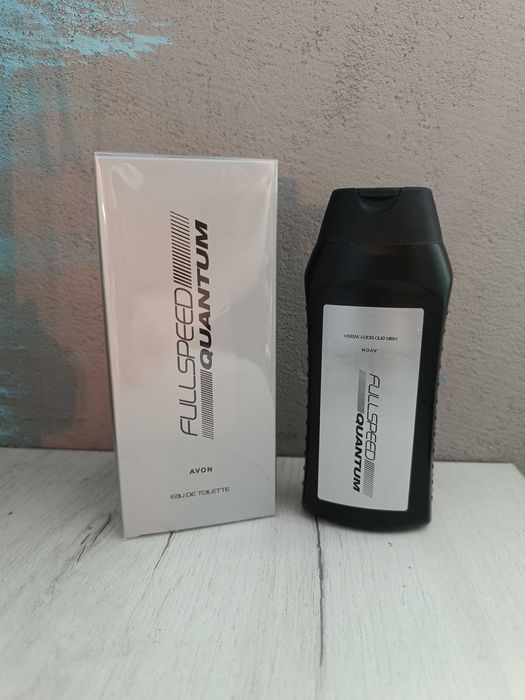 Full Speed Quantum woda toaletowa + żel pod prysznic