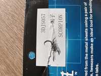 Model puzzle 3D metalowe skorpion