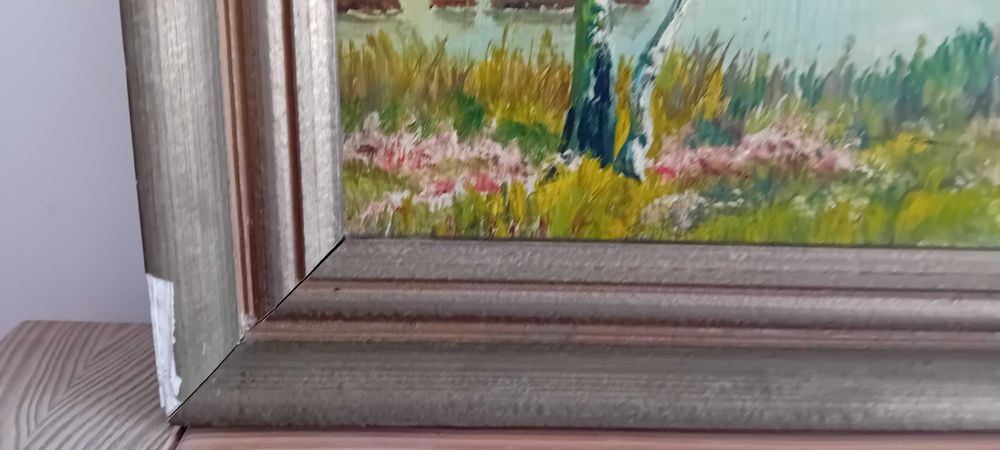 Quadro Pintura Óleo sobre Plátex