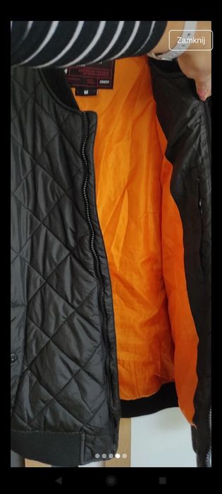 Kurtka męska pikowana, przejściowa