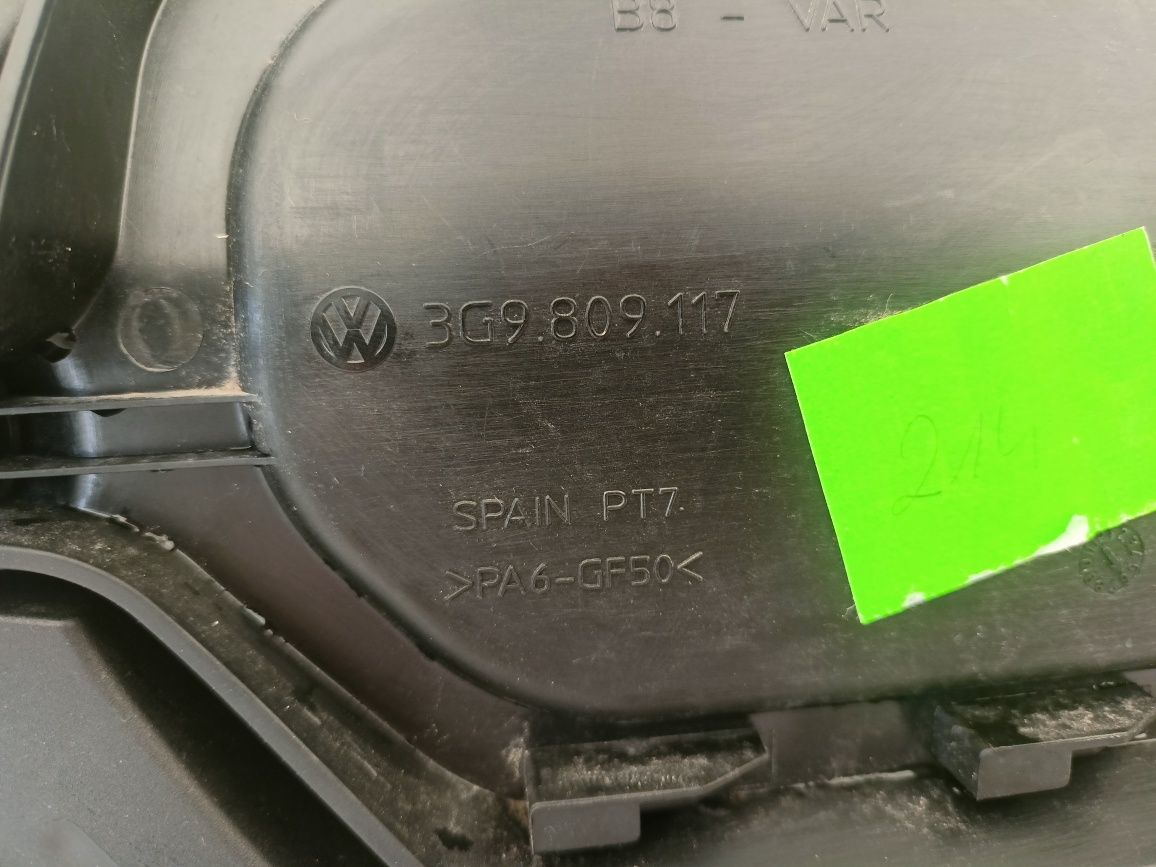 VW Passat B8 kombi 3G9 klapka wlewu paliwa wlew mechanizm