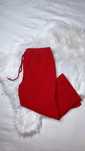 spodnie dresowe dres dresy Nike czerwone parachute pants y2k vintage L
