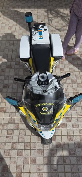 Moto da polícia de trânsito 12v
