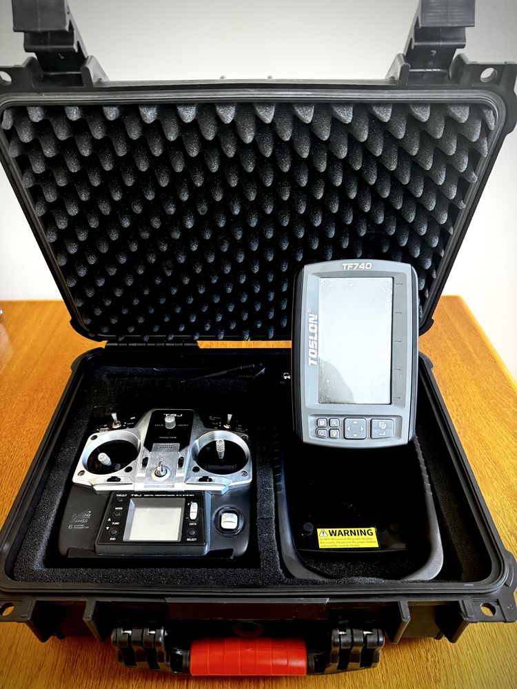 Łódka zanętowa Hornet Toslon TF 740  autopilot gps
