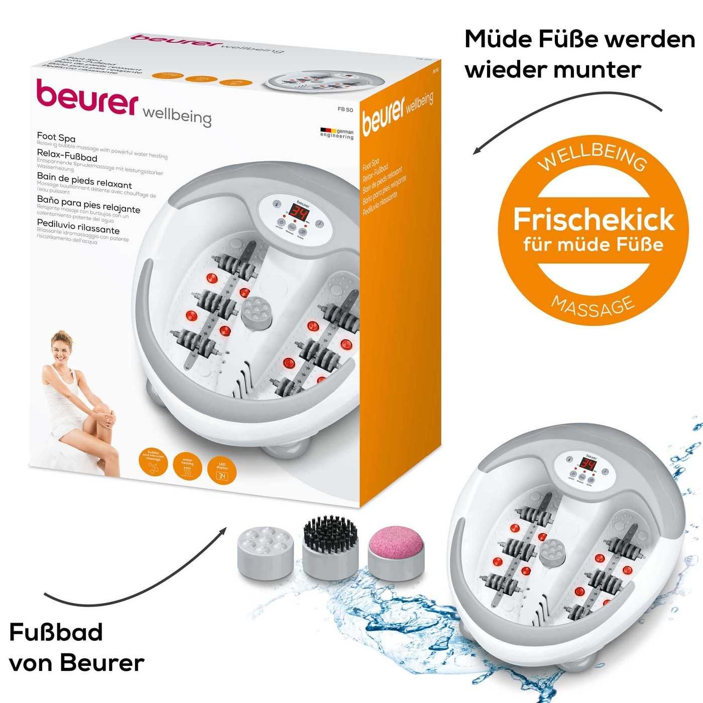 Продам ванну для ніг Beurer relax-fussbad relax foot bath