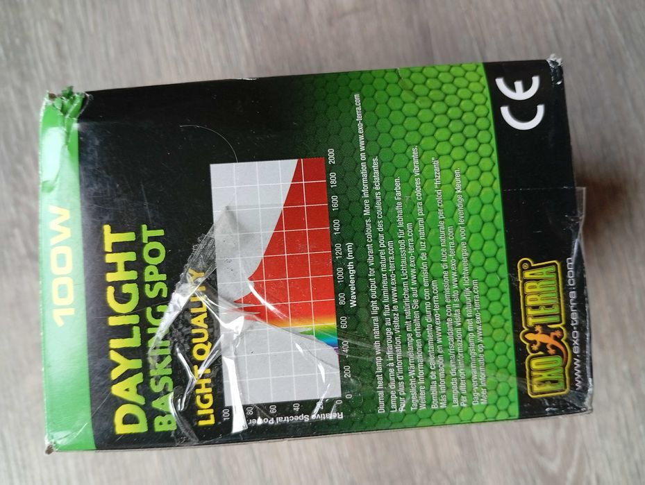 Żarówka grzewcza exo-terra daylight basking spot R30 100 W