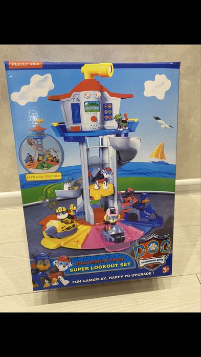 База щенячий патруль 52 см +9 +12героів