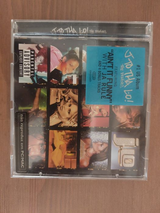 CD "J TO THA L-O the Remixes" de JLO (Optimo Estado)