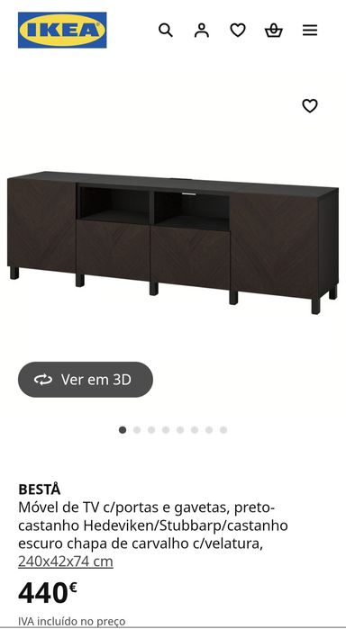 Móvel TV IKEA Besta