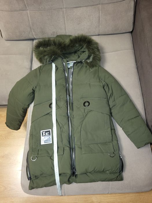 Куртка зимова дитяча довга 12р