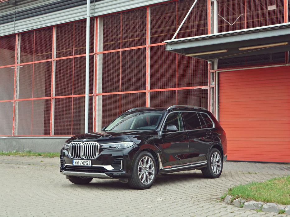 BMW X7 BMW X7 XDrive 4.0i - idealny, serwisowany, bogato wyposażony