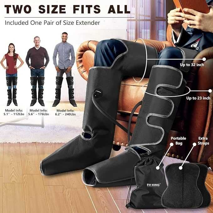 Masażer do nóg podgrzewany Fit King FT-075A
