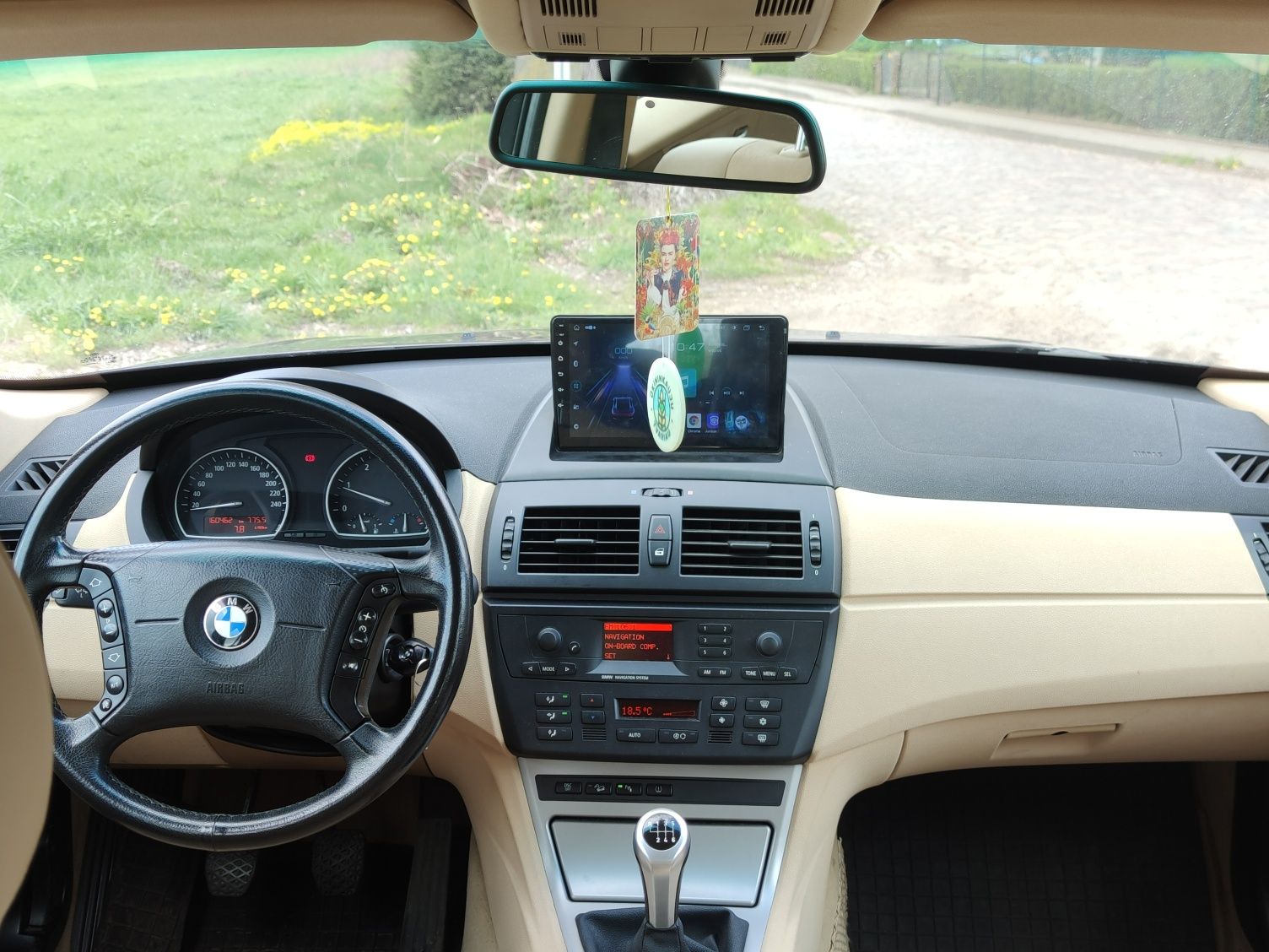 BMW X3 Moccabraun e83 2.0d 150km 4x4 Android Spotify Klima suv