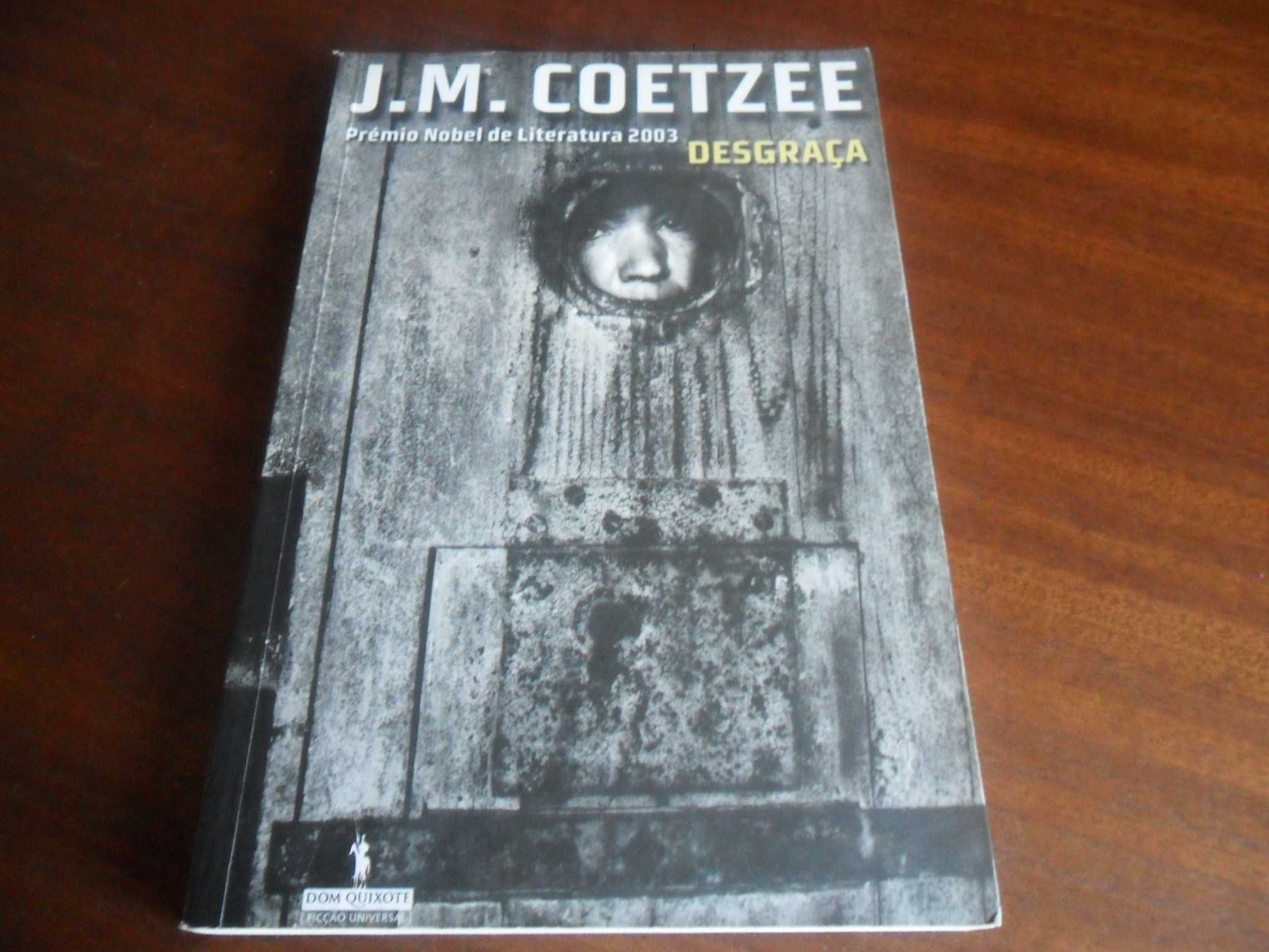 "Desgraça" de  J. M. Coetzee - 2ª Edição de 2003