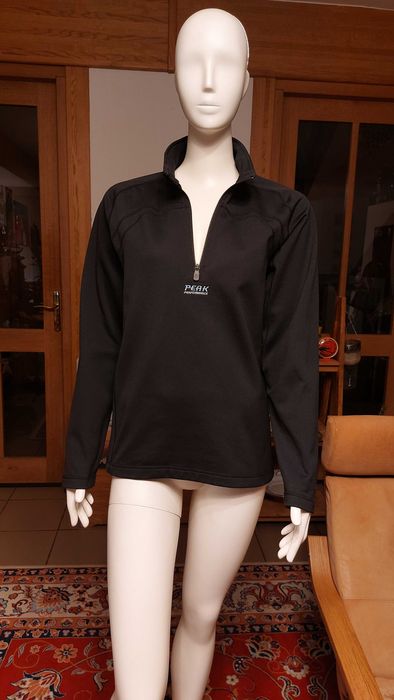 czarna bluza narciarska techniczna Peak Performance Golf termiczna M