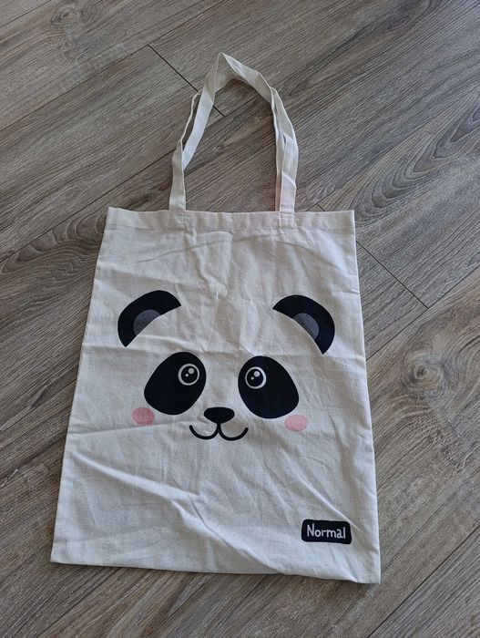 torba eko/ płócienna panda