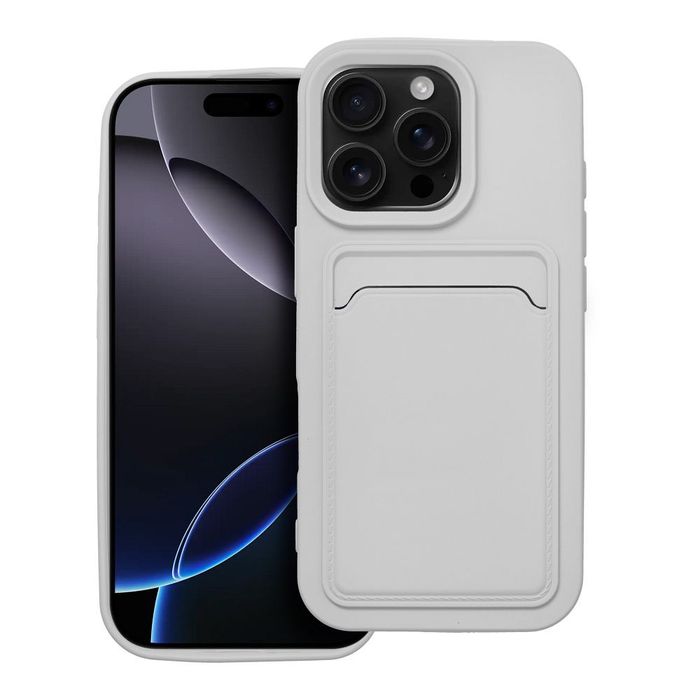 Futerał CARD CASE do IPHONE 16 Pro biały