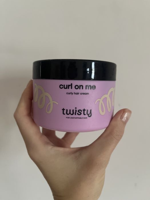Curl on me maseczka do włosów kręconych Twisty nutridome hair cream