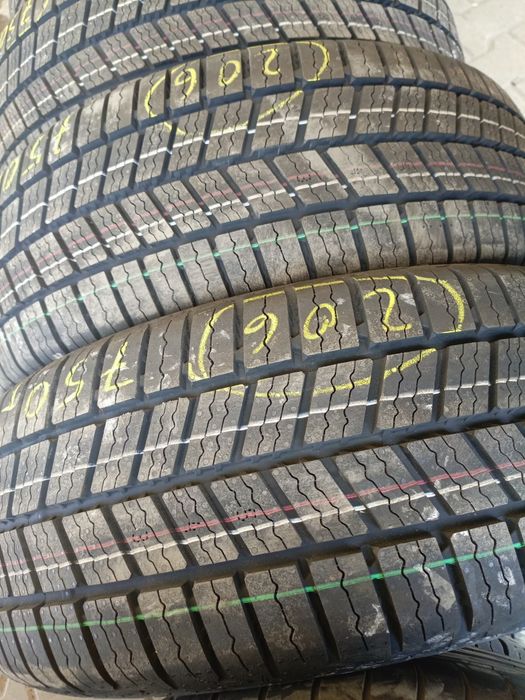 Nowe opony całoroczne wielosezonowe 225/55/17c Continental 2024r