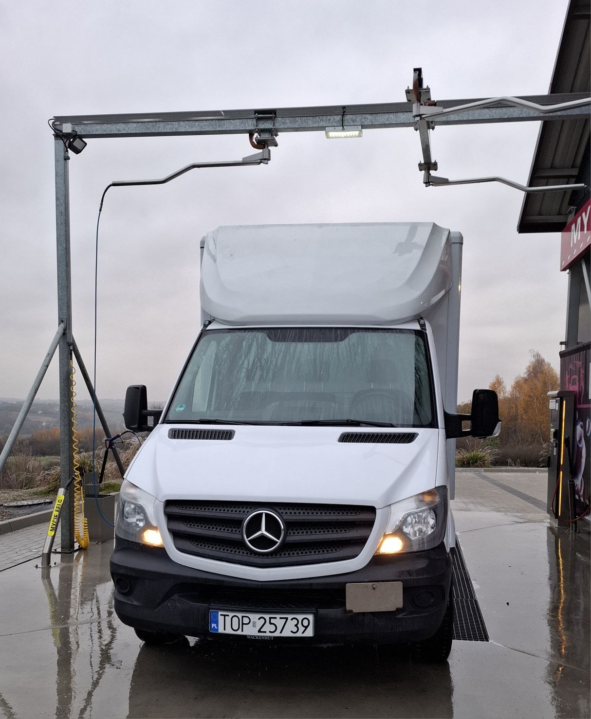 Mercedes sprinter 316 kontener 2015 r