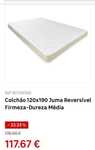 Colchão 120x190 Juma Reversível Firmeza-Dureza Média