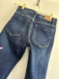 Zara Rurki 36 S Skinny Push UP Jeansy