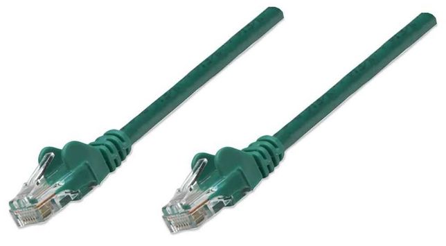 Kabel LAN RJ45, Intellinet 7.5 m 342520, U/UTP, CAT 6, zielony